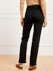 BARELY BOOT JEANS - BLACK | Talbots for sale