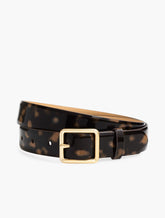 PATENT LEATHER TORTOISE BELT | Talbots outlet