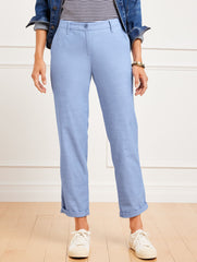 RELAXED CHINOS - NEWPORT CHAMBRAY | Talbots US