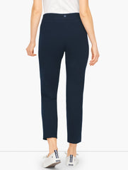 EVERYDAY STRETCH STRAIGHT LEG ANKLE PANT | Talbots on sale
