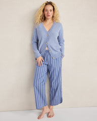 CASHMERE SHAKER STITCH CARDIGAN | Talbots outlet