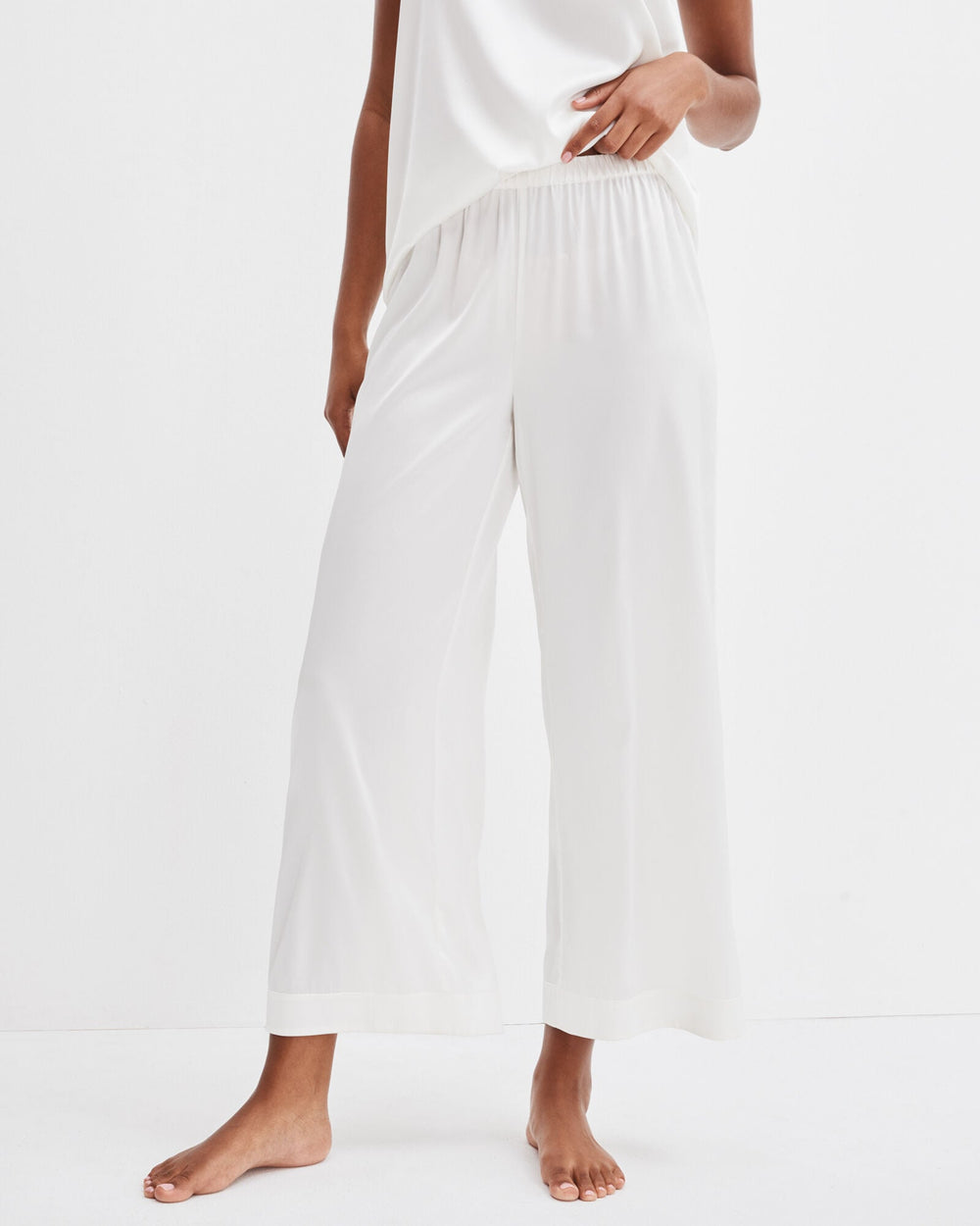 WASHABLE SILK SLEEP PANTS | Talbots outlet