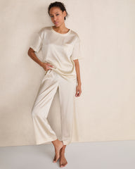 WASHABLE SILK SLEEP PANTS | Talbots outlet