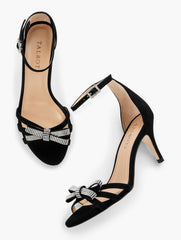 ERICA SUEDE ANKLE STRAP SANDALS | Talbots online