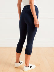 EVERYDAY STRETCH PEDAL PUSHER - SNAP BUTTON HEM | Talbots near me