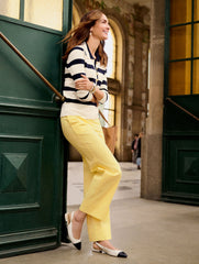 EDISON NAPPA SLINGBACK FLATS | Talbots outlet