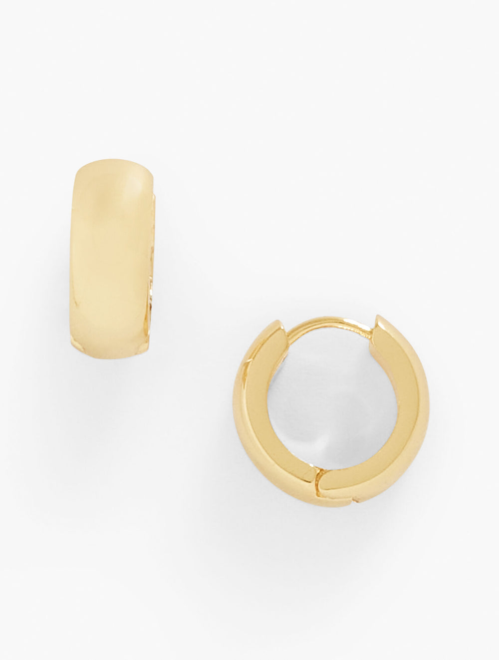 CLASSIC HUGGIE HOOP EARRINGS | Talbots near me