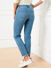 SLIM ANKLE JEANS - FLORES WASH | Talbots sale