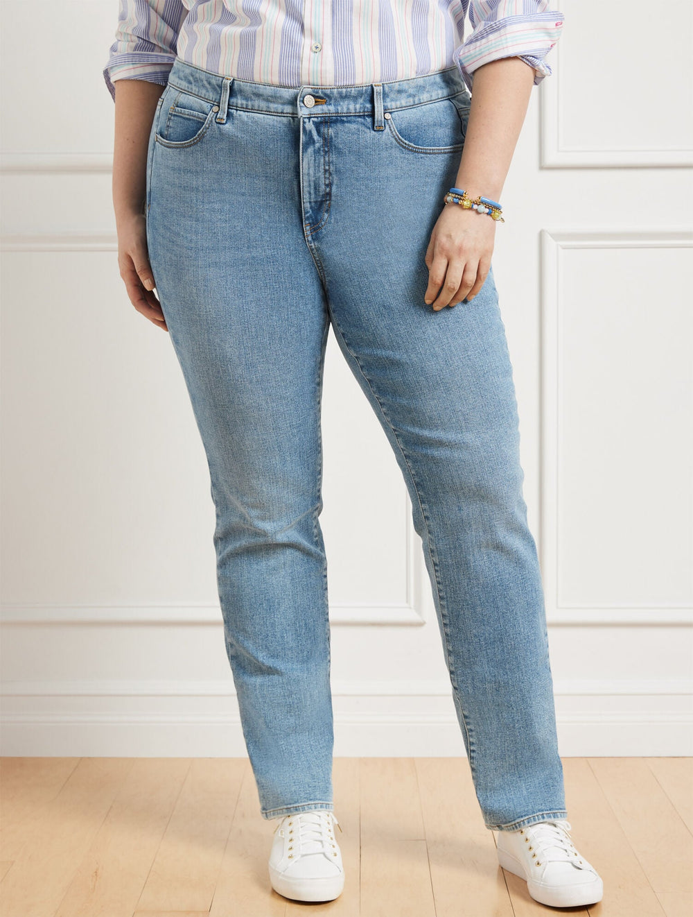 STRAIGHT LEG JEANS - CAROLINA WASH | Talbots near me