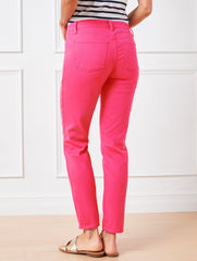 SLIM ANKLE JEANS - PIGMENT DYE | Talbots for sale