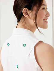 UPF 50+ PIQUÉ SLEEVELESS POLO - PICKLEBALL | Talbots US