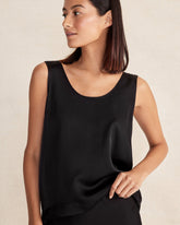 SILKY SCOOP NECK TANK | Talbots online