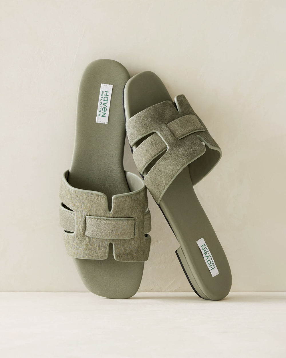 CALFHAIR WOVEN SANDALS | Talbots online