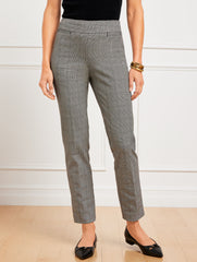 TALBOTS CHATHAM SLIM ANKLE PANTS - GLEN PLAID | Talbots near me