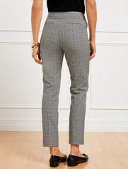 TALBOTS CHATHAM SLIM ANKLE PANTS - GLEN PLAID | Talbots near me