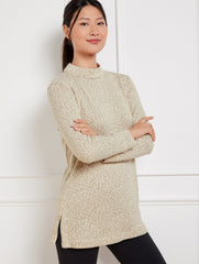 LEOPARD JACQUARD PULLOVER | Talbots online