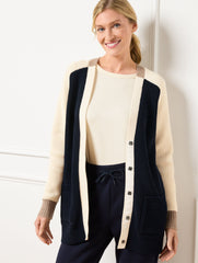 COLORBLOCK CARDIGAN | Talbots discount