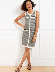 TEXTURED TWEED SWEATER DRESS | Talbots near me
