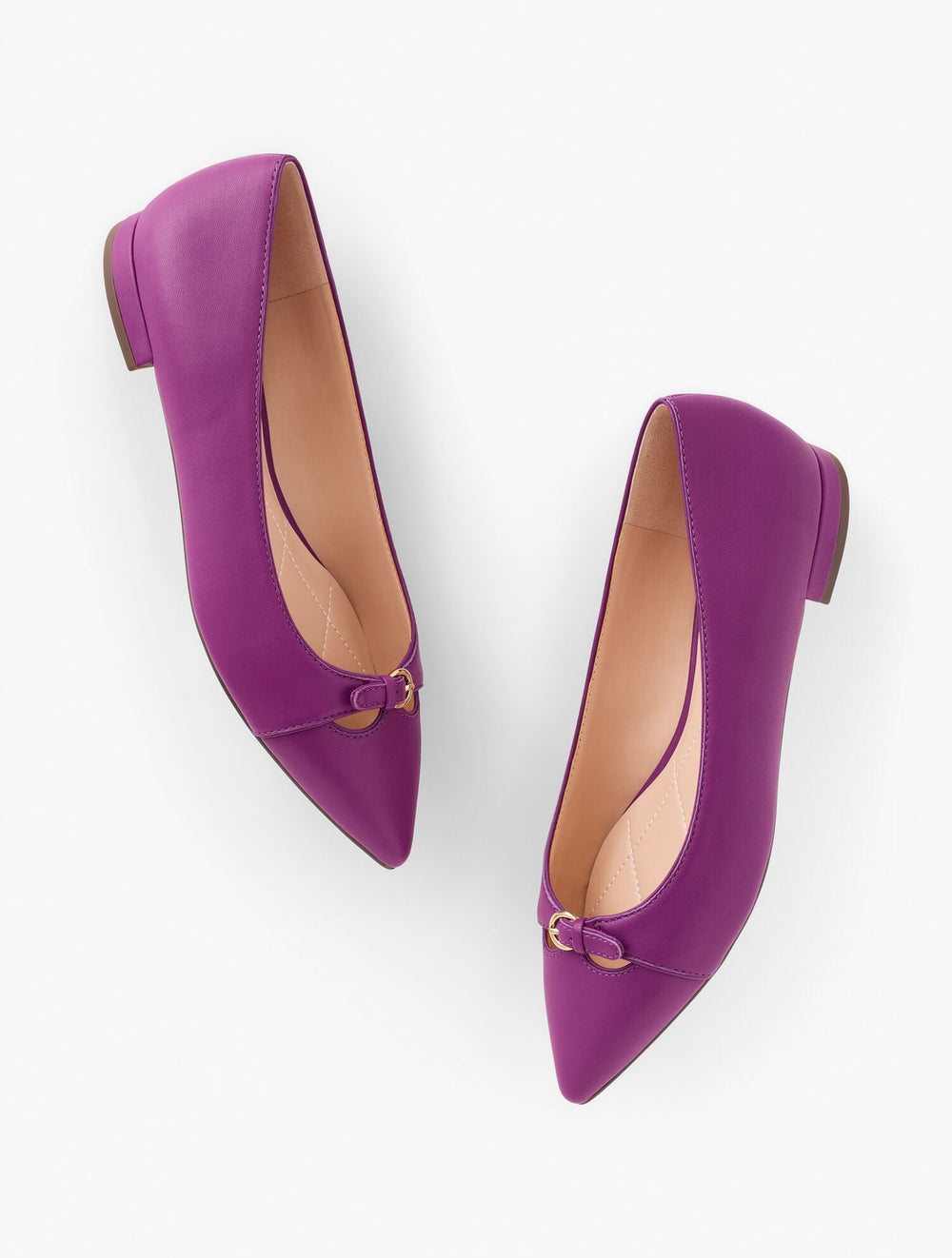 SCARLET CUT OUT NAPPA FLATS | Talbots sale