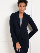 EASY TRAVEL CROPPED BLAZER | Talbots near me