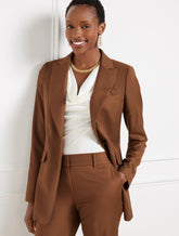 LUXE ITALIAN FLANNEL BLAZER | Talbots outlet