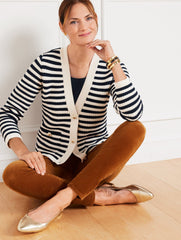 TALBOTS KATE CARDIGAN - STRIPE | Talbots outlet