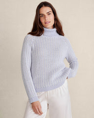 TEXTURE STITCH TURTLENECK | Talbots discount