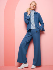 EFFORTLESS ULTRAKNIT WIDE LEG PANTS | Talbots online