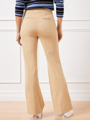 TALBOTS PROVIDENCE FLARE LEG PANTS - PONTE | Talbots discount