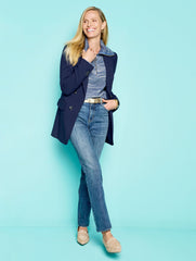 TAILORED STRETCH NO CLOSE BLAZER | Talbots discount