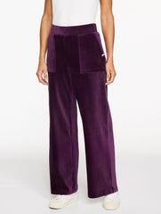 SKY LOUNGE VELOUR WIDE LEG PANTS | Talbots discount