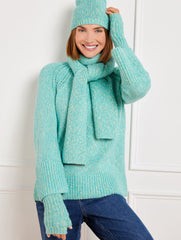 SHAKER STITCH SCARF - MARL | Talbots near me