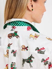 MODERN CLASSIC SHIRT - DOGS OF CHRISTMAS | Talbots near me