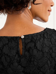 FESTIVE FLORAL LACE SHELL | Talbots near me