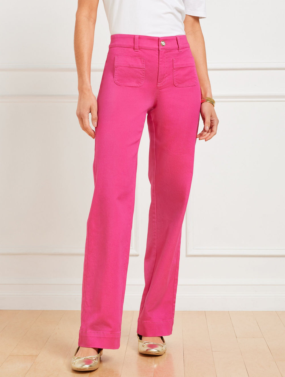 PATCH POCKET CLASSIC JEAN TROUSERS | Talbots outlet