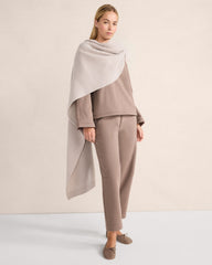 LUXE FLEECE BARREL-LEG PANTS | Talbots outlet
