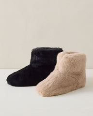 FAUX FUR BOOTIES | Talbots online