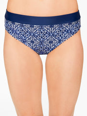 AQUA CLUB HIGH WAIST SWIM BOTTOM - IBIZA TILE | Talbots near me