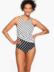 MIRACLESUIT® OPP SWITCH ONE PIECE - ROCKSPORT STRIPE | Talbots for sale