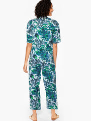 AQUA CLUB GAUZE PANT COVER-UP - BALI BLOOMS | Talbots US