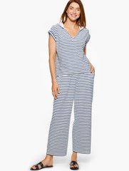 AQUA CLUB STRIPE TERRY HOODED COVER-UP | Talbots for sale