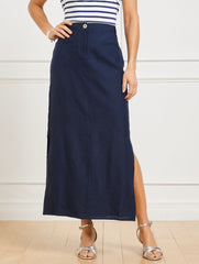 LINEN TROUSER SKIRT | Talbots near me
