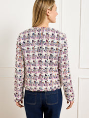 COLLARLESS TWEED JACKET | Talbots US