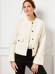 SWING BACK BOMBER JACKET | Talbots sale