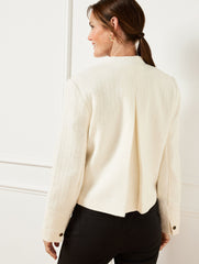 SWING BACK BOMBER JACKET | Talbots sale