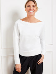 COZY CRUSH TWO-WAY PULLOVER | Talbots near me