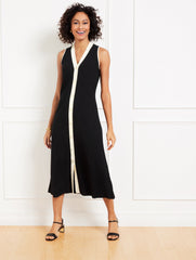 SLEEVELESS MIDI SWEATER DRESS | Talbots US