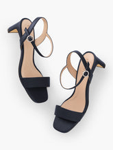 CAYDEN NAPPA BLOCK HEEL SANDALS | Talbots US