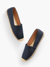 IZZY NAPPA ESPADRILLE FLATS | Talbots US
