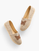 IZZY BUTTERFLY ESPADRILLE FLATS | Talbots for sale